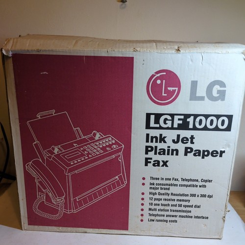 Vintage faxgerät lgf1000 - vintage, lg
