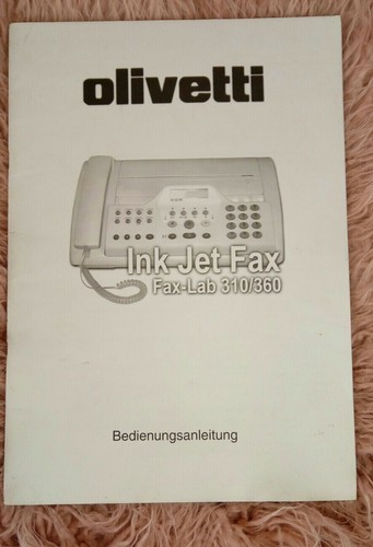 Olivetti ink jet fax - jet, fax-lab